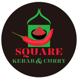 Square Kebab & Curry logo.